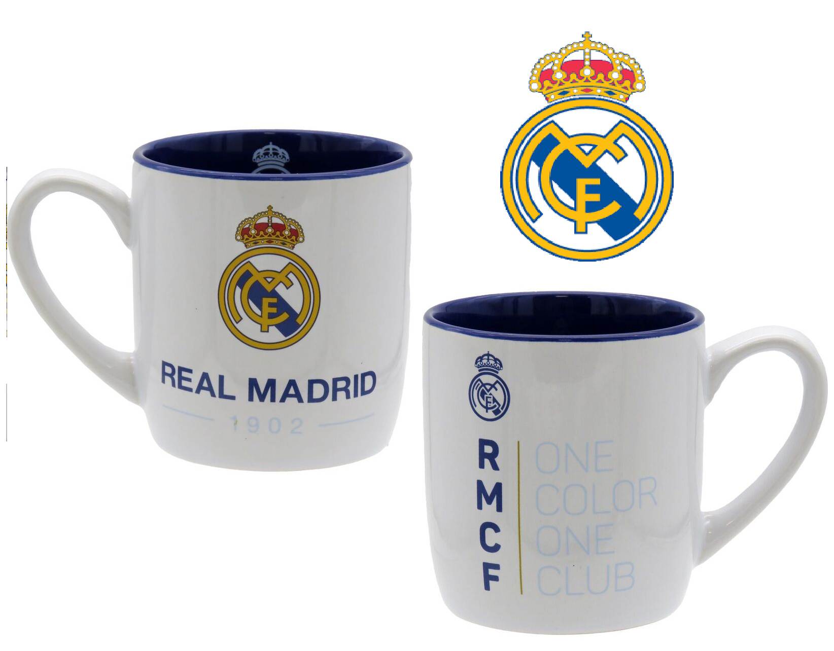 Taza cerámica <br>Real Madrid